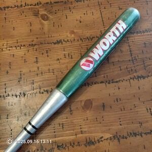 Worth Supercell ESTCW Softball Bat 34" 28oz C405 Alloy BPF 1.20 Green Vintage